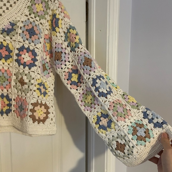 MNG by Mango crochet cardigan NWT!! - Picture 4 of 7